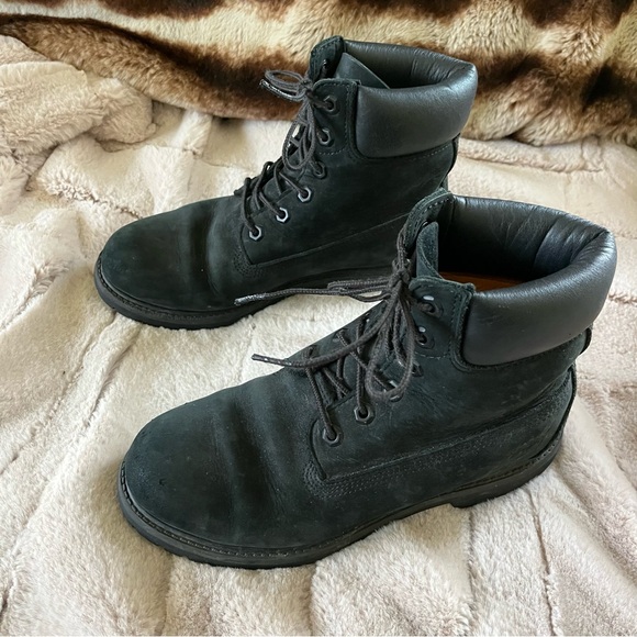 Timberland Women Premium 6” Boots 8658A Waterproof Lace Up - Size 8 - Picture 1 of 8